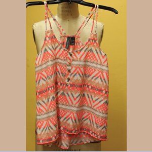 Fun Bright Summer Top, Size S.
